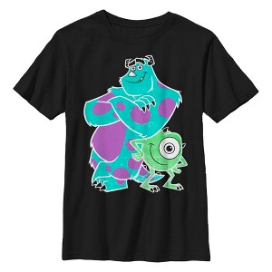 Boy's Monsters Inc Sulley Mike Buds T-Shirt - 1 of 4