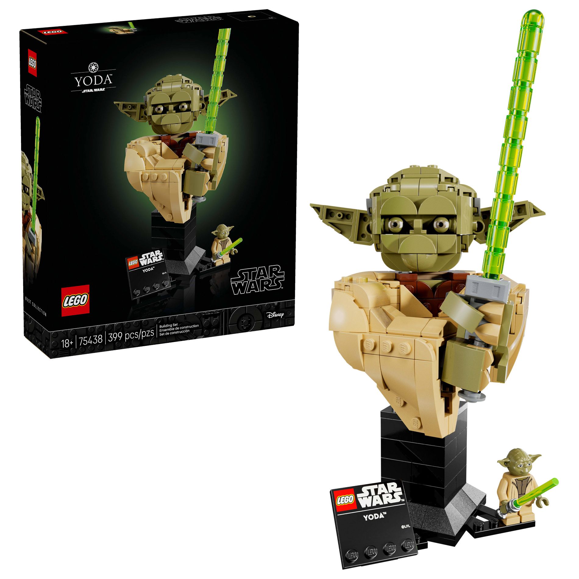 LEGO Star Wars: Attack of the Clones Yoda Bust 75438