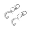 Unique Bargains Shoelace Charms Silver Tone 1 Pair - 4 of 4