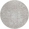 Taupe Beige And Ivory Abstract Washable Indoor Outdoor Area Rug - 4 of 4