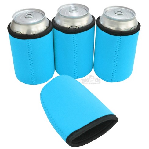 Grand Fusion Skinny Can Insulator Slim Can Koozie Blue, One Size