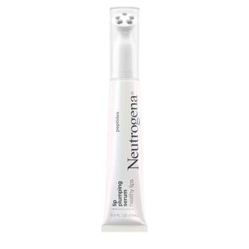 Neutrogena Healthy Lips Plumping Serum with Peptides to Promotes the Appearance of Naturally Fuller and Plumper - Looking Lips - 0.5 fl oz