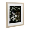 Stupell Industries Evening Song Birdcage over Black Framed Print Under Glass - 2 of 4