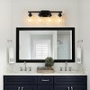 DAKAFUL Modern Bathroom Vanity Light, 4/5/6/8/10-Light Vanity Fixtures with Clear Glass Shade, Reversible Wall Sconces Over Mirror,for Bedroom - 3 of 4