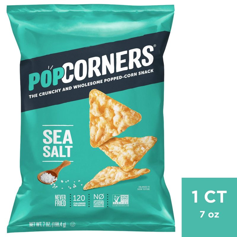 Popcorners Sea Salt Sharing Size - 7oz, 1 of 7