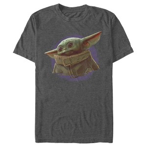 Men's Star Wars The Mandalorian The Child Circle Halo T-Shirt - 1 of 4