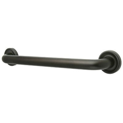  18" Camelon Decorative Grab Bar Oil Rubbed Bronze - Kingston Brass 