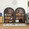 Bella Depot 45.66" W 4-Shelf Tall Bookshelf Open Display for Library, Bedroom, and Living Room(1 pcs) - 4 of 4