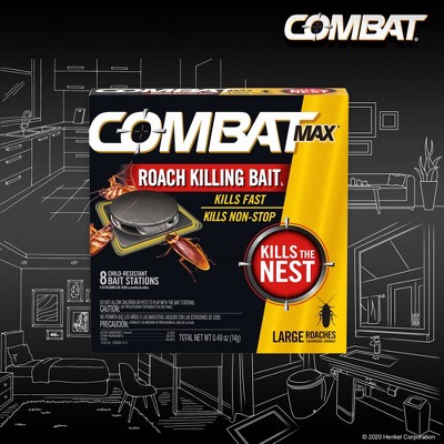 Combat Source Kill Max Large Cockroach Bait Stations - 8 ct_5