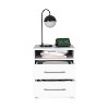 NicBex Superior Top Nightstand with 2 Drawers Modern Bedside Table End Table for Living Room, Bedroom, Study - 4 of 4