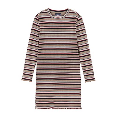 Andy & Evan  Kids Girls Fitted Rib Dress