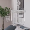 Hunter Fans 11" Belltown Ceiling Light Rustic White Pendant 3 Bulb Dimmable - 3 of 4