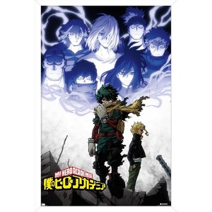 Trends International My Hero Academia: Season 6 - Key Art 2 Framed Wall Poster Prints - 1 of 4