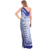 LA LEELA Women's Wraps Long Holiday Beachwear Swimsuit Swimwear Sarong Cover up Wrap Vacation Wear Bathing Suit Skirts One Size Off-White, Abstract - 3 of 4