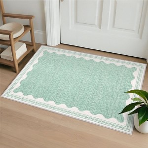 Machine Washable Rug Area Rugs for Living Room Non Slip Dorm Nursery Rug for Dining Room - 1 of 4