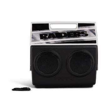 NFL Las Vegas Raiders Playmate Classic KoolTunes 14qt Cooler - Black