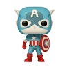 Funko POP! Marvel: Disney 100 Retro Reimagined Captain America Figure (Target Exclusive) - image 2 of 3
