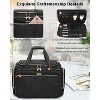 Fmeida Professional Hairstylist Traveling Bag with Two Detachable Small Bags,Hairdressing Bag Makeup Salon Organizer Bag - 4 of 4