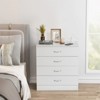 KTMBDW 4 Drawer Dresser for Bedroom, Small Chests of Drawers Modern Nightstand with 4 Storage Drawers, Dressers for Nursery, Hallway, Living Room - 3 of 4