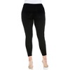 Womens Stretch Ankle Length Leggings - 24seven Comfort Apparel™ - 3 of 4