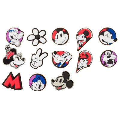 Crocs Jibbitz Disney Mickey Mouse & Friend 13-Pack Shoe Charms | Jibbitz for Crocs