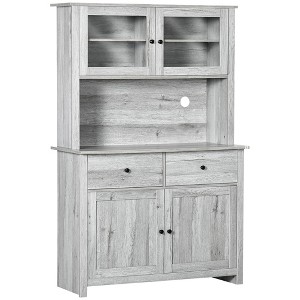 NicBex 63.5 Inch Kitchen Pantry Storage Cabinet with 4 Doors and 2 Drawers for Dining Room,Bathroom,Kitchen - 1 of 4