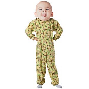 Seasons USA Adult Silly Baby Costume Mask - 15 in. - Beige - 1 of 1