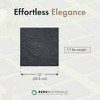 Garden Central 10 Pack 12" x 12" Stomp Stone Decorative Stepping Squares, Outdoor Yard Decoration Kit for Gardening and Landscaping, Black - 4 of 4