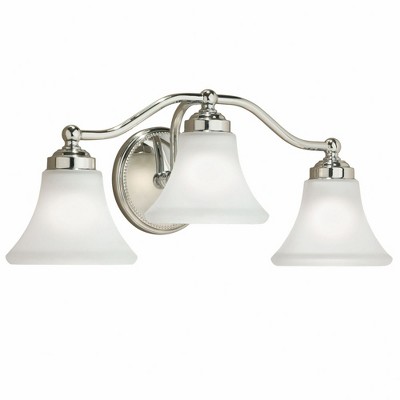 Norwell Lighting Soleil 3 - Light Vanity in  Chrome