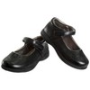 French Toast Toddler Girls School Shoes with Little Abstract Details - 2 of 4