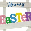 36" Bunny and Eggs "Happy Easter" Hanging Wall Decoration - National Tree Company - 3 of 3