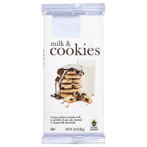 Chuao Chocolatier, Milk Chocolate Bar, Milk & Cookies, 2.8 oz - 1 of 2