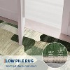 Washable Non-Slip Modern Abstract Hallway Runner, Color Block Patchwork Rug for Kitchen, Laundry, Entryway - 4 of 4