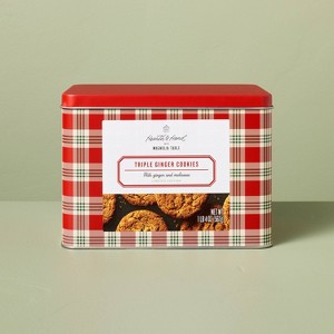 Triple Ginger Crisp Christmas Cookies - 20oz - Hearth & Hand™ with Magnolia Table - 1 of 3