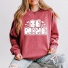 Simply Sage Market Women's Lightweight Garment Dyed Graphic Sweatshirt Be Mine Bubble - 2 of 4