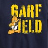 Boys' - Garfield - Grunge Graphic Long Sleeve Fleece Sweatshirt - 2 of 4