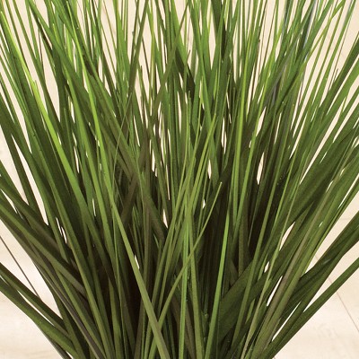 Green Faux Grass Topiary for Outdoor Summer Decor
