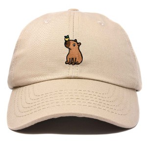 Dalix Capybara Cap Embroidered Dad Baseball Hat Cotton Adjustable Womens - 1 of 4
