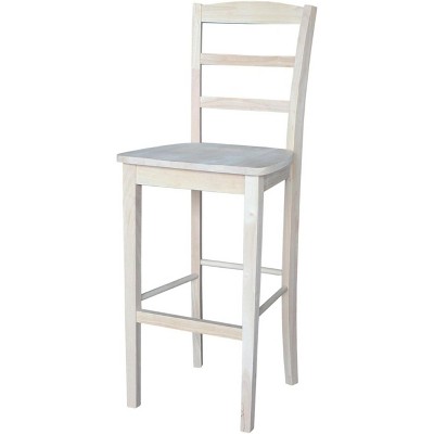 International Concepts Madrid Bar Height Stool - 30" Seat Height