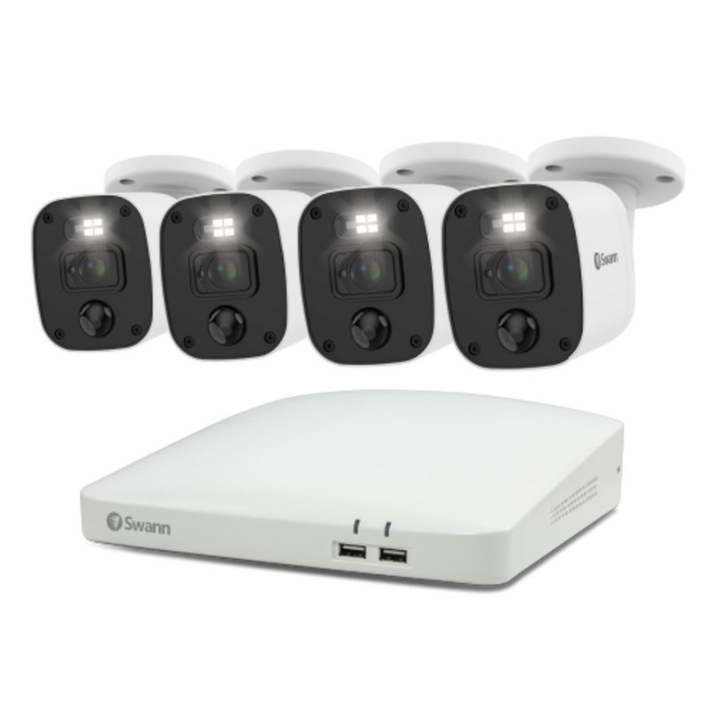 Swann DVR Security System, SWPRO Square Professional Bullet Camera, 84680 Hub, White, 4 of 8