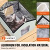 VEVOR Heated Cat House, Outdoor Kitty Shelter with Adjustable Temperature and Timer, 600D Oxford Cloth Foldable Cat Shelter, Green (Middle) - 4 of 4