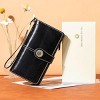 Women’s Wallet Leather Wristlet – RFID Blocking Large Capacity Credit Card Holder with Zipper Pocket, Multiple Compartments & Phone Slot - 3 of 4