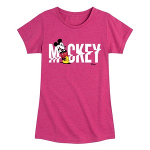 Girls' - Disney - Mickey & Friends Fitted Short Sleeve Graphic T-Shirt - 1 of 4