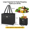 3pc Grocery Shopping Tote Bags - HOMLUX™: Foldable, Reusable - 2 of 4
