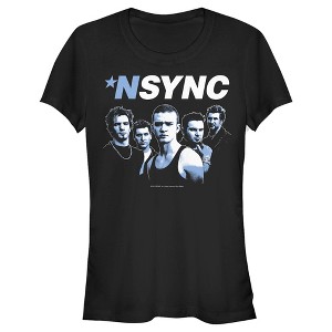Juniors Womens NSYNC Attitude Pose T-Shirt - 1 of 4
