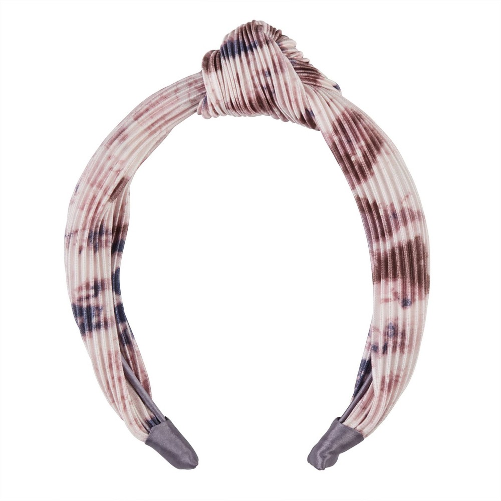 scunci Collection Fashion Knotted Headband, Lavender/Purple/Mauve.