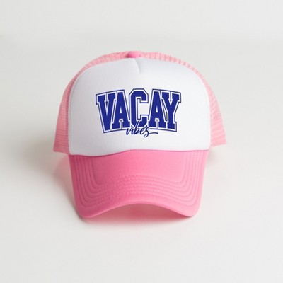 Simply Sage Market Varsity Vacay Vibes Adult Foam Trucker Hat