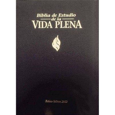 Biblia de Estudio de la Vida Plena-RV 1960 - by  Zondervan (Hardcover)