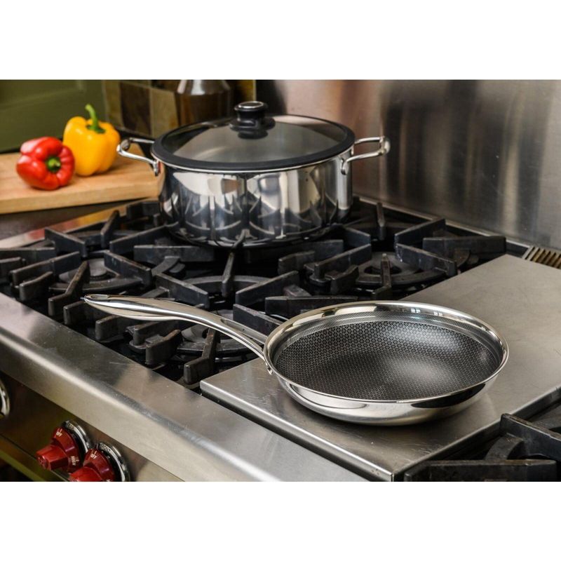 Frieling Black Cube Quick Release Fry Pan, Stainless Steel, 2 of 6