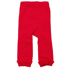 RuffleButts Baby Girls Patterned Footless Ruffle Tights - 1 of 2